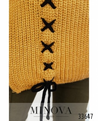 Светр №1008-гірчиця_minova_6
