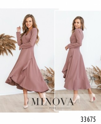 Сукня №3121-фрезовий_minova_7