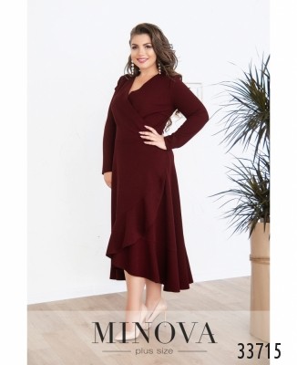 Платье №3121Б-бордо_minova_5