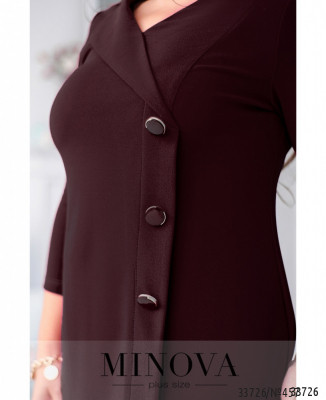 Сукня №457-бордо_minova_5