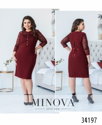 Сукня №8617-бордо_minova_7