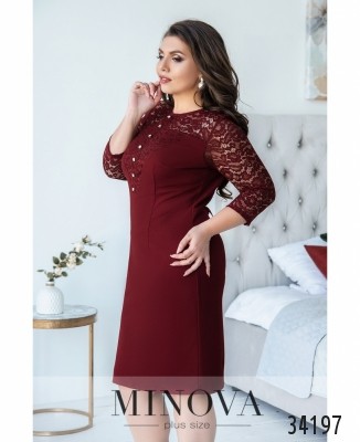 Сукня №8617-бордо_minova_5