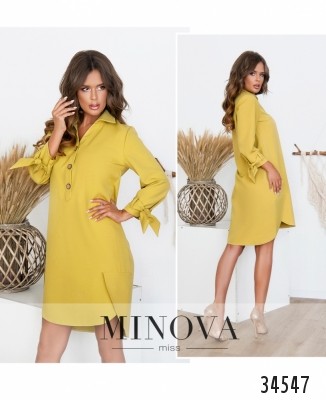 Сукня №3127Н-гірчичний_minova_7