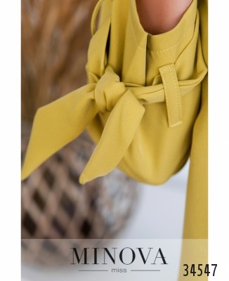 Сукня №3127Н-гірчичний_minova_6