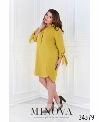 Сукня №3127Б-гірчичний_minova_5