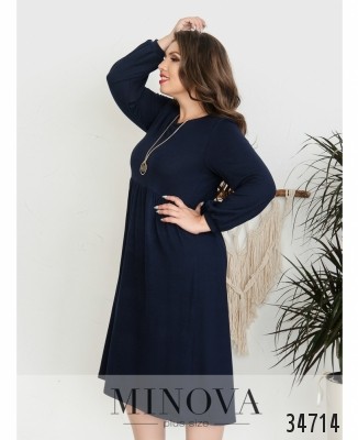 Платье №3129-ВБ-темно-синий_minova_5