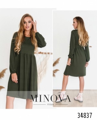 Сукня №3129Н-хакі_minova_7