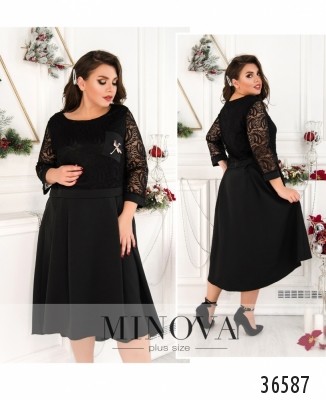 Сукня №8619-1-чорний_minova_7