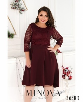 Сукня №8619-1-бордо_minova_5