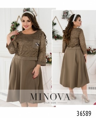 Сукня №8619-1-мокко_minova_7