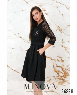 Сукня №8619-чорний_minova_5