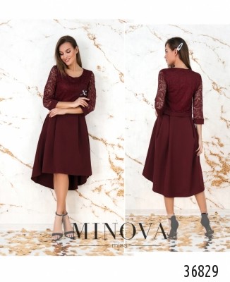 Сукня №8619-бордо_minova_7