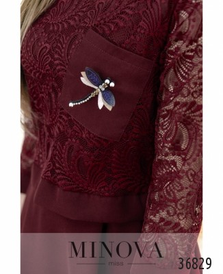 Сукня №8619-бордо_minova_6