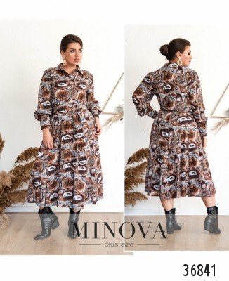 Платье №3133-В-коричневый_minova_7