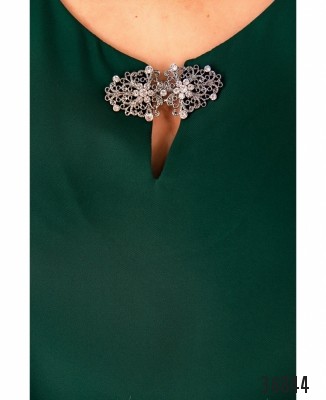 Платье №3132-В-темно-зеленый_minova_6