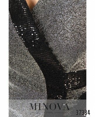 Сукня №2155-срібло_minova_6