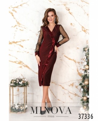 Сукня №2155-червоний_minova_5