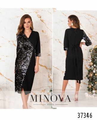 Сукня №1152Н-золото_minova_7