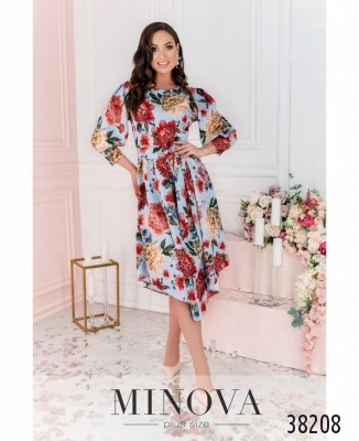 Cукня №3137В-блакитний_minova_5