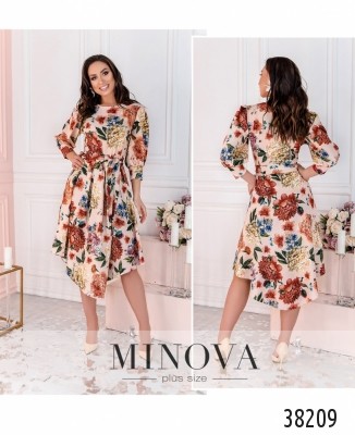 Cукня №3137В-пудра_minova_7