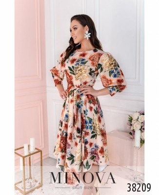 Cукня №3137В-пудра_minova_5