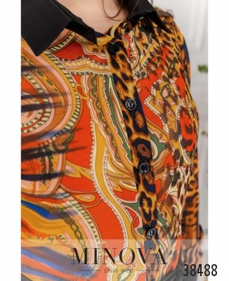 Сорочка №158-чорний_minova_6