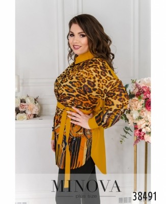 Сорочка №158-гірчиця_minova_5