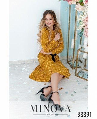 Сукня №3142-гірчиця_minova_5