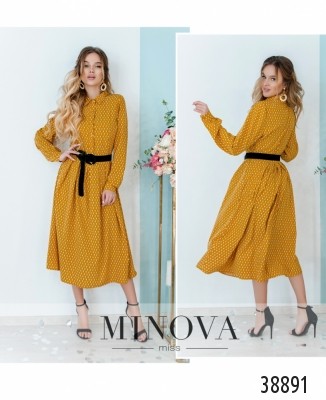 Сукня №3142-гірчиця_minova_7