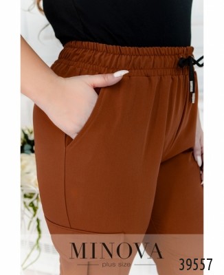 Брюки №3022Б-гірчичний_minova_6