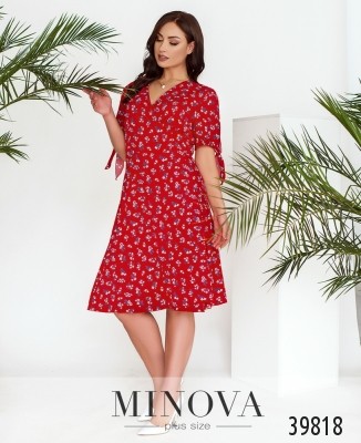 Cукня №3149B-червоний_minova_5