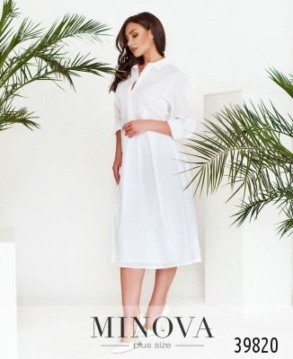 Cукня №3151B-білий_minova_5
