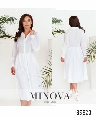 Cукня №3151B-білий_minova_7