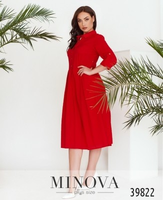 Cукня №3151B-червоний_minova_5