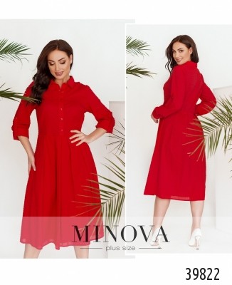 Cукня №3151B-червоний_minova_7