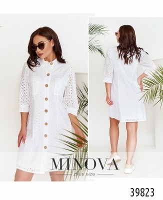 Cукня №3147B-білий_minova_7