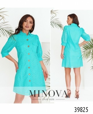 Cукня №3147B-яскраво-блакитний_minova_7