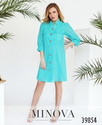 Сукня №3147-яскраво-блакитний_minova_5