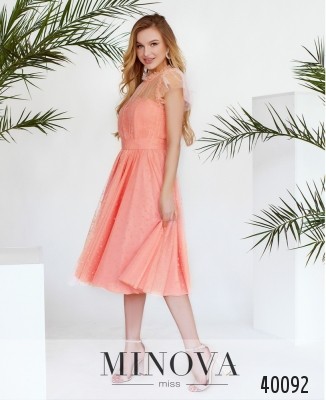 Сукня №3144-персик_minova_5
