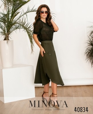 Спідниця №2017-хакі_minova_5