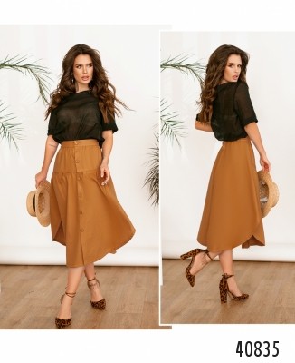 Спідниця №2017-гірчичний_minova_7