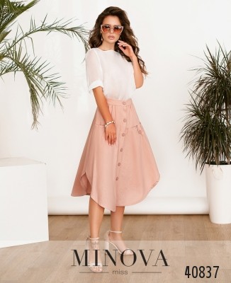 Спідниця №2017-пудровий_minova_5
