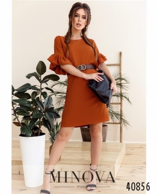 Сукня №775-Теракот_minova_5