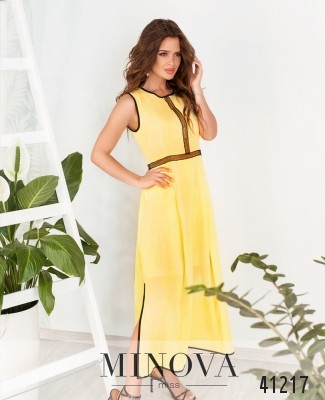 Сукня №1069Н-жовтий_minova_5