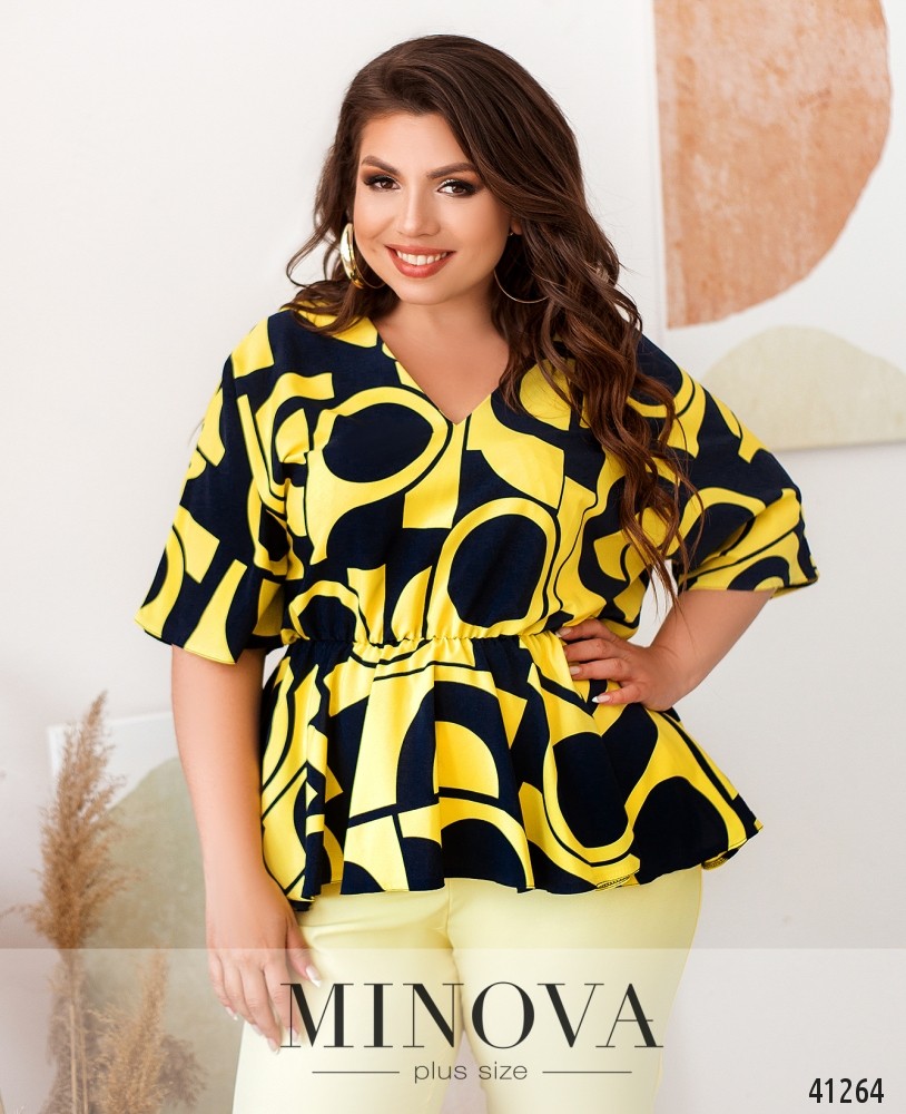 Блуза №29-жовтий_minova_1