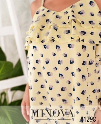 Сукня №8627-жовтий_minova_6