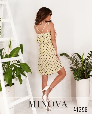 Сукня №8627-жовтий_minova_5
