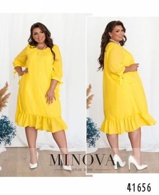 Cукня №0147-жовтий_minova_7