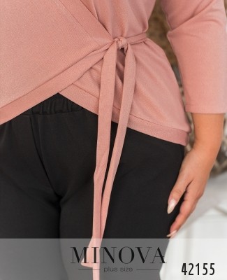Кофточка №0127-пудра_minova_6