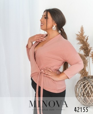 Кофточка №0127-пудра_minova_5